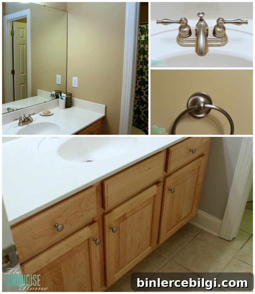 Guest Bathroom Makeover: Before