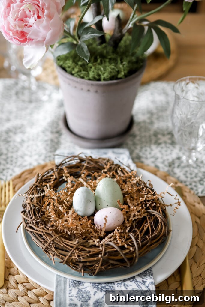 Traditional Spring Tablescape: The End of an Era 3 Spring Table Setting