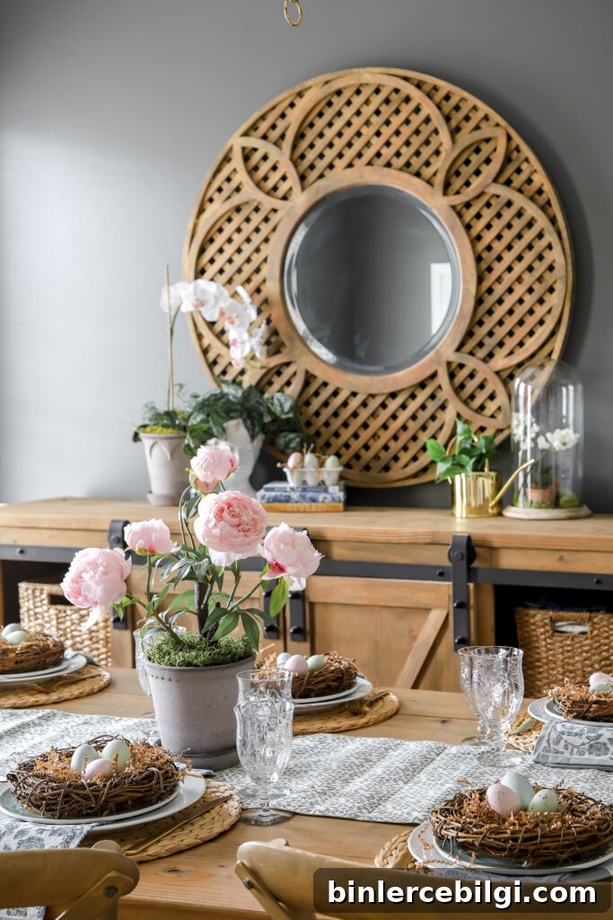 Traditional Spring Tablescape: The End of an Era 8 Simple Spring Tablescape