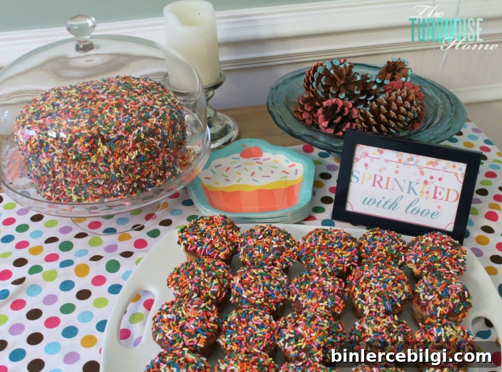 Sprinkle Cupcakes #sprinkle #birthday