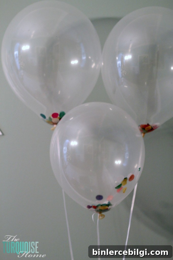 Confetti Balloons #sprinkle #birthday