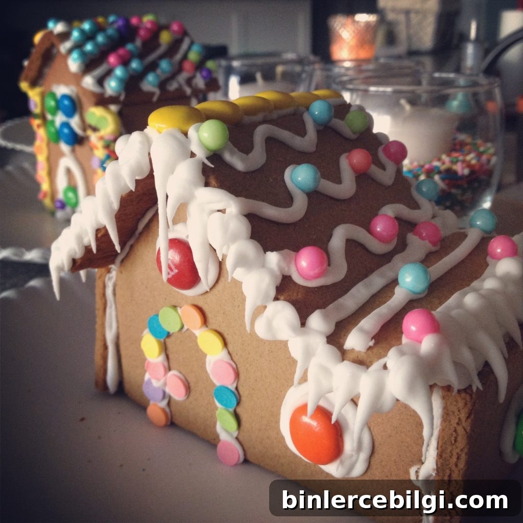 Sprinkle the Gingerbread Houses #sprinkles #birthday