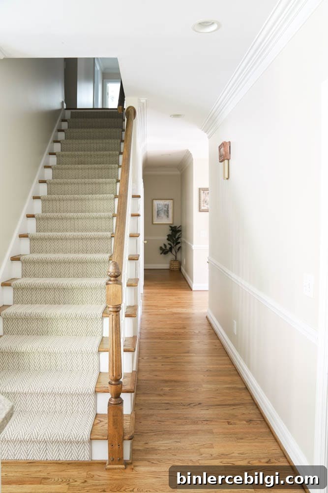 How to Install a New Stair Runner: Step-by-Step 5 Anderson Tuftex Only Natural Stair Runner
