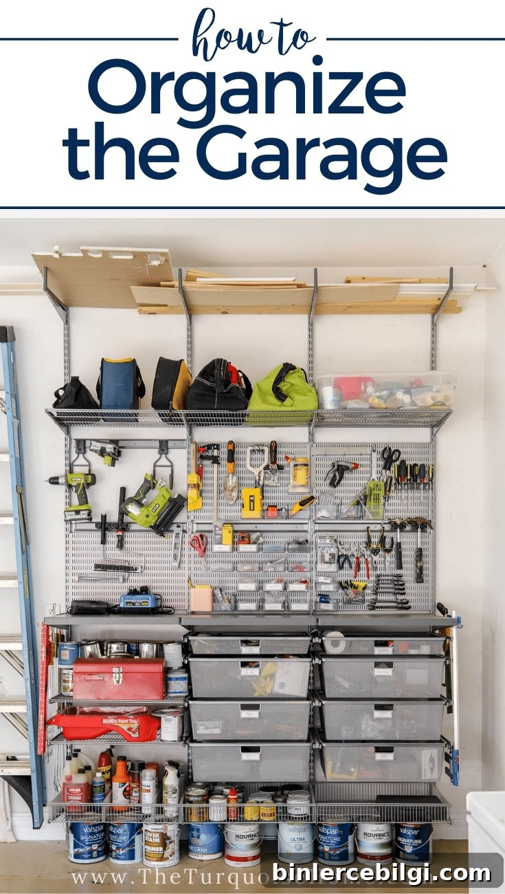 How to Organize the Garage