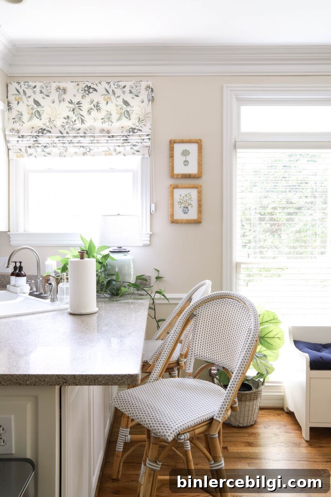 Kitchen Corner with Counter Stools