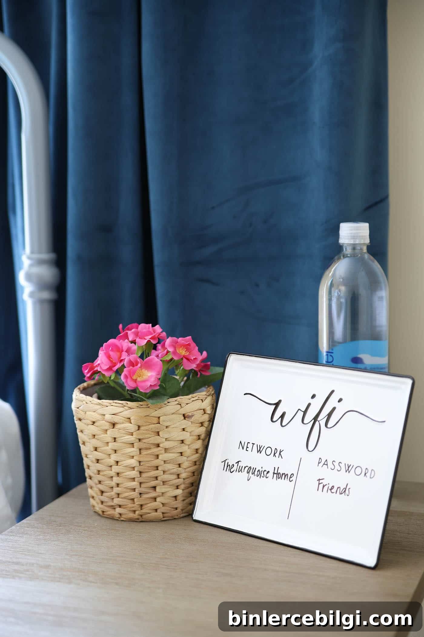 Wifi Password Sign for Guest Bedroom