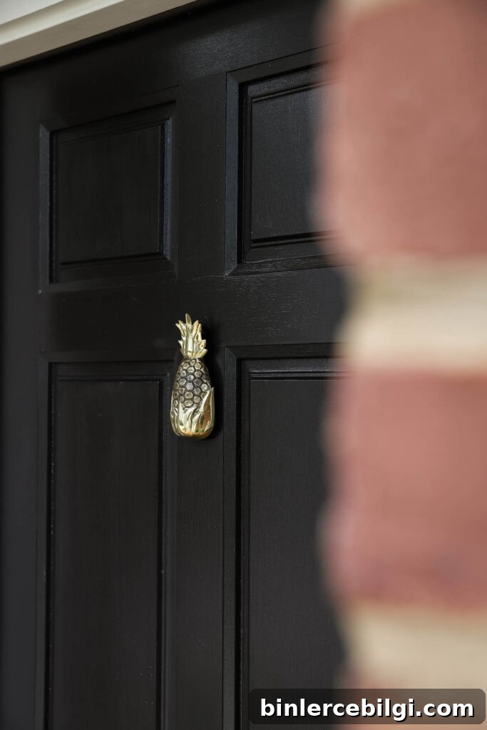 Brass Pineapple Door Knocker