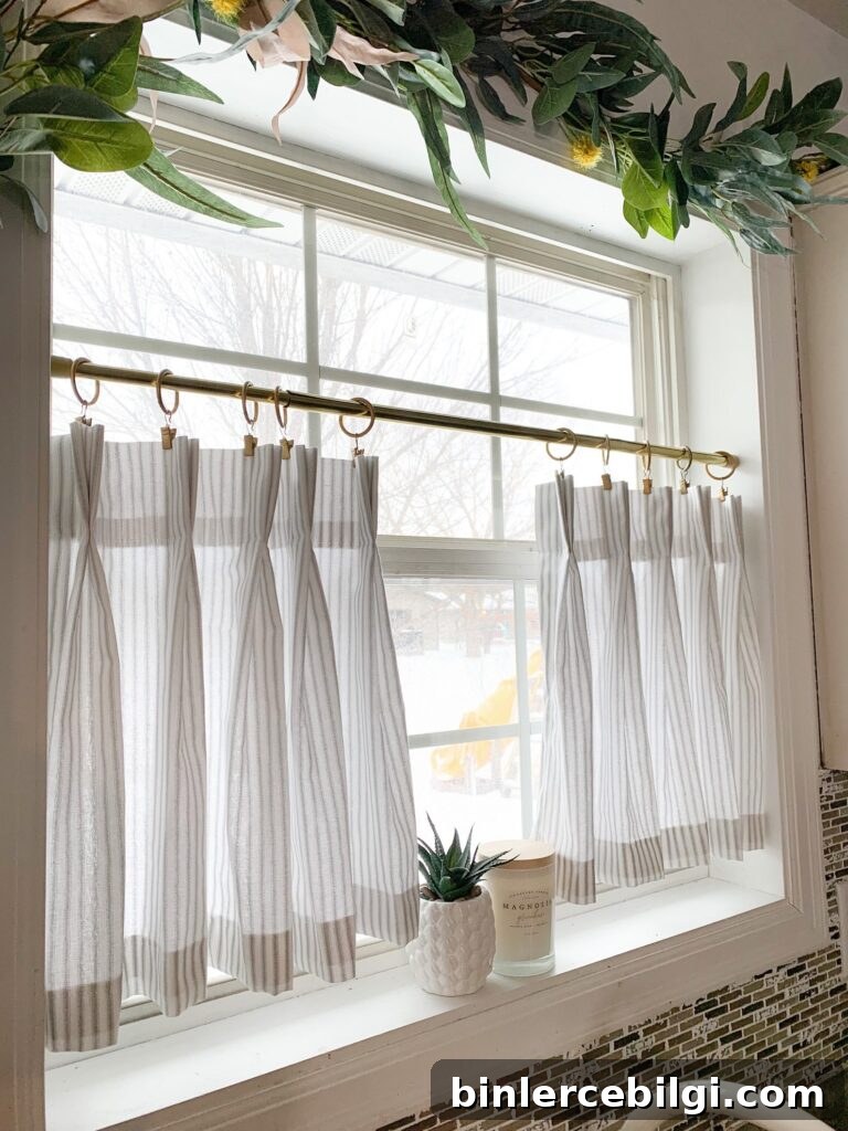 Cafe Curtains for Kitchen Sink