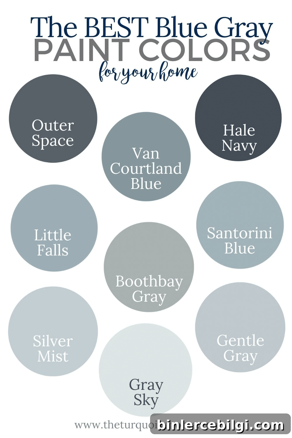 The Best Blue Gray Paint Colors