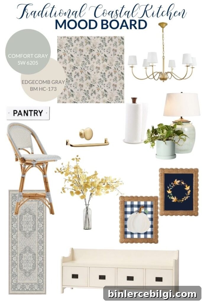 Fall Kitchen Mood Board