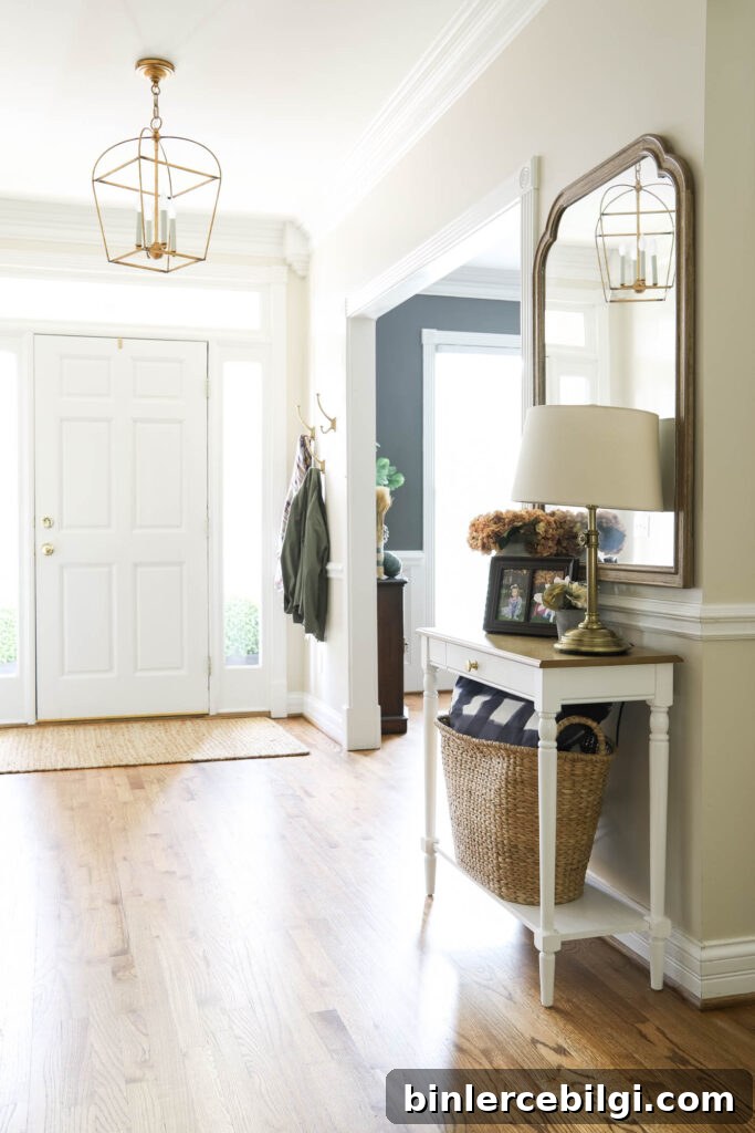 Fall Entry Way Decor