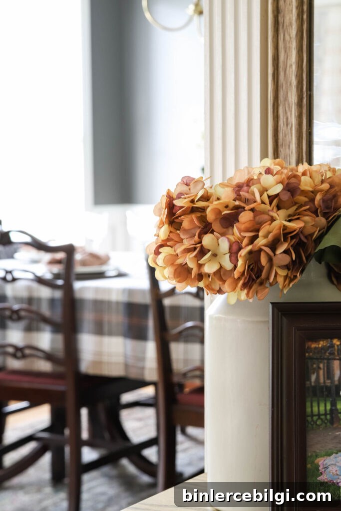 Faux Hydrangea Stems