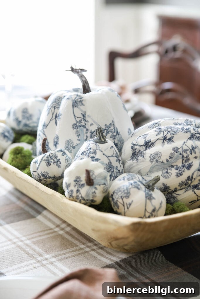 Chinoiserie pumpkins