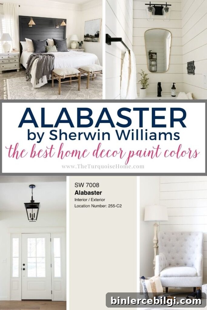 Alabaster White by Sherwin Williams