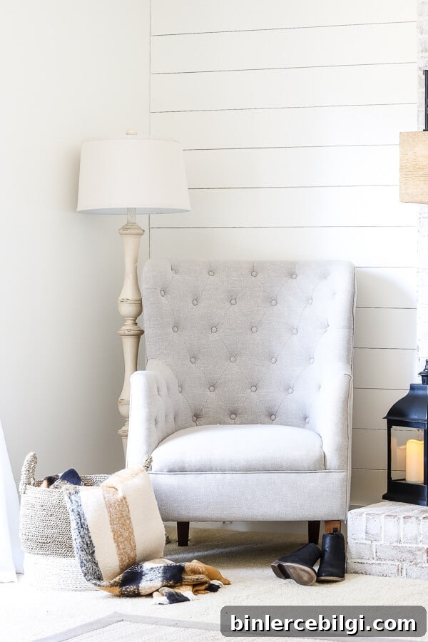 shiplap painted alabaster white