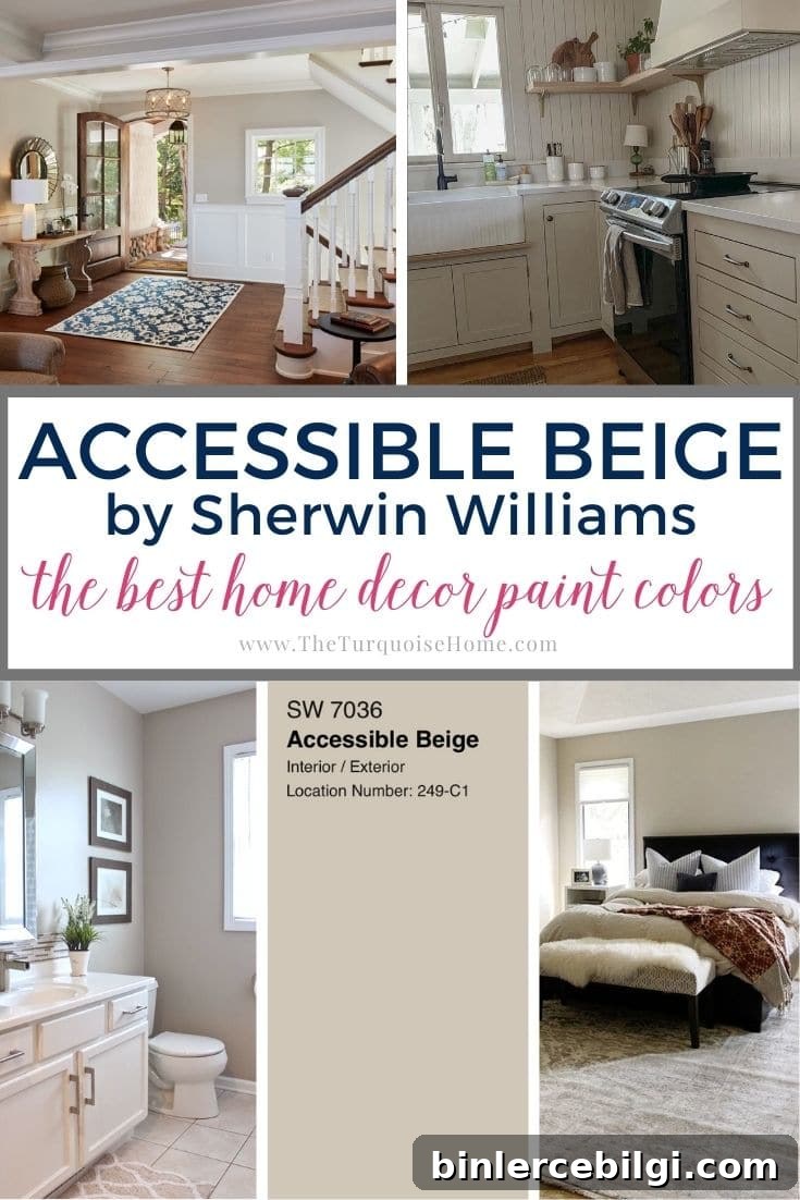 Accessible Beige by Sherwin Williams