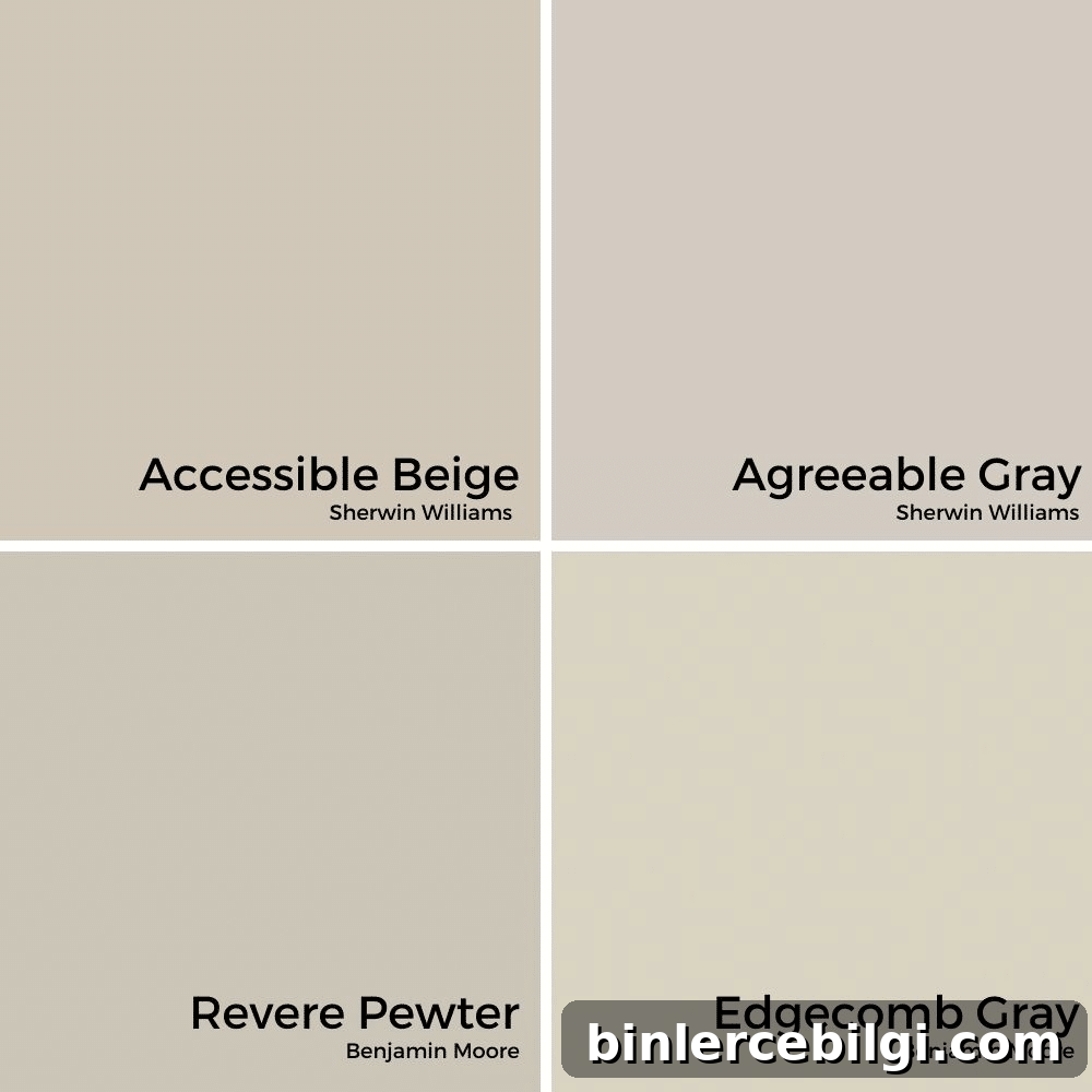 Agreeable Gray vs Accessible Beige