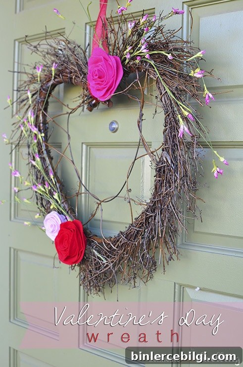 Valentine's Day Wreath