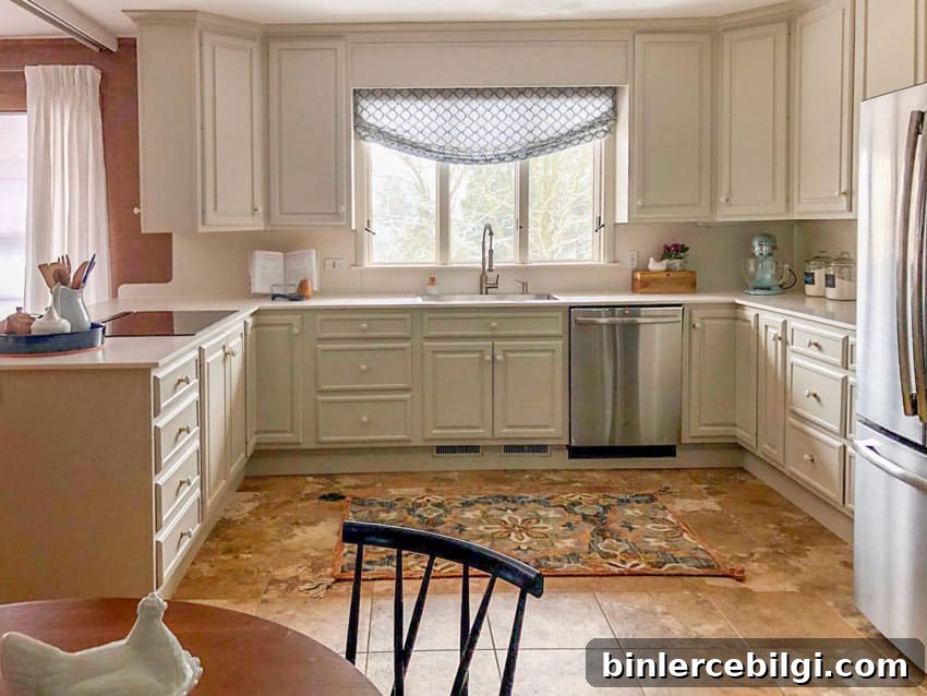 accessible beige kitchen cabinets