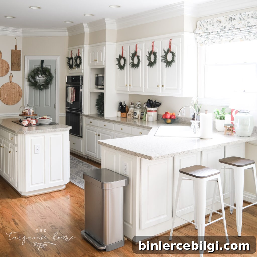 Traditional Christmas Kitchen