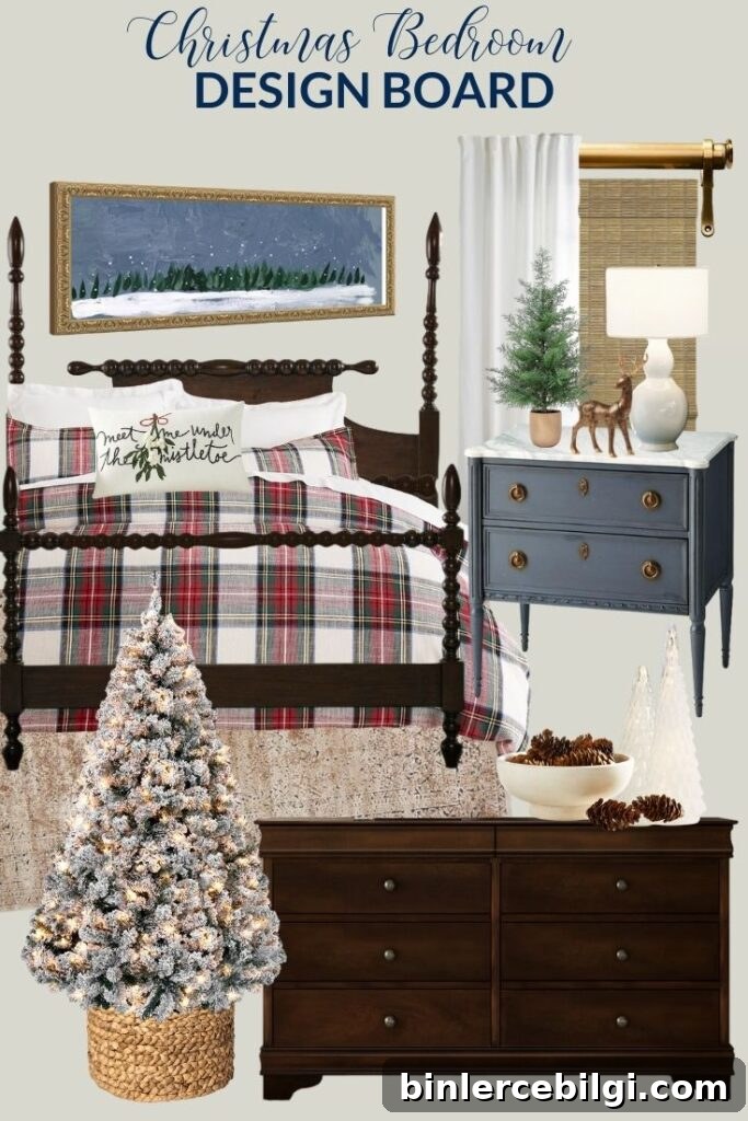 Master Bedroom Christmas Decor Ideas