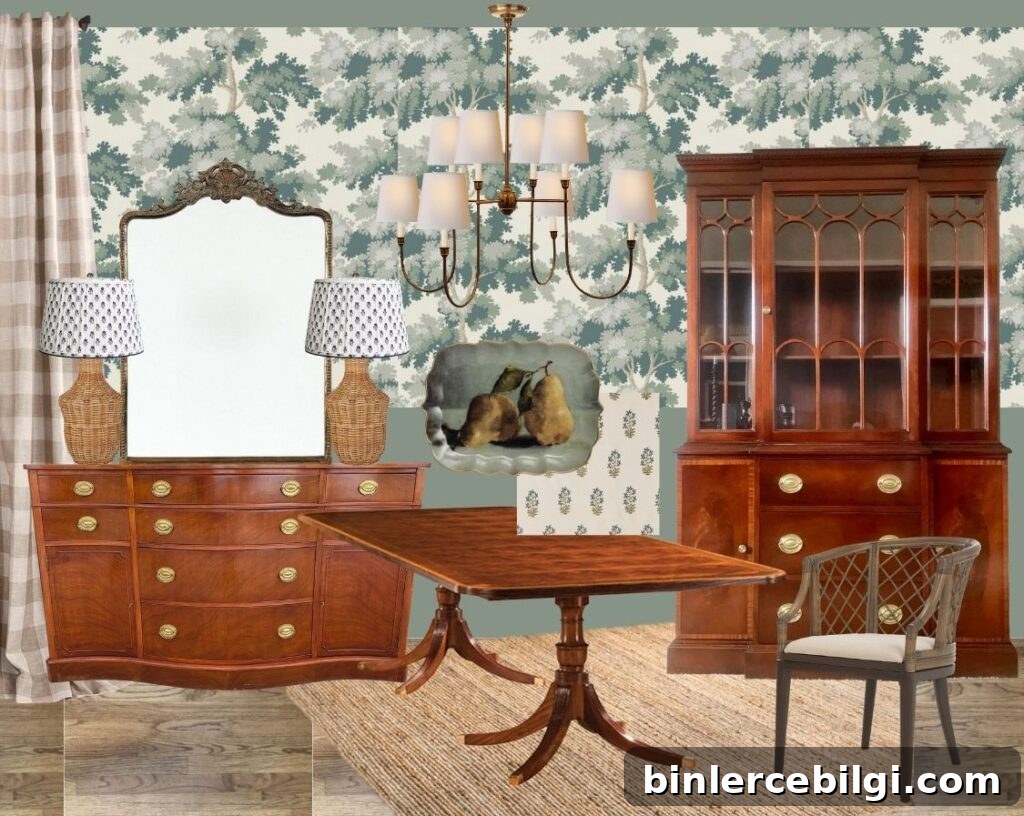 Dining Room Makeover Idea Board