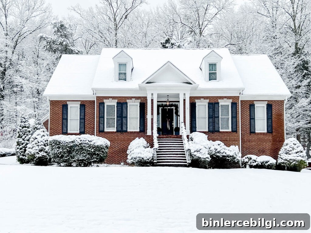 House in Snow 2022