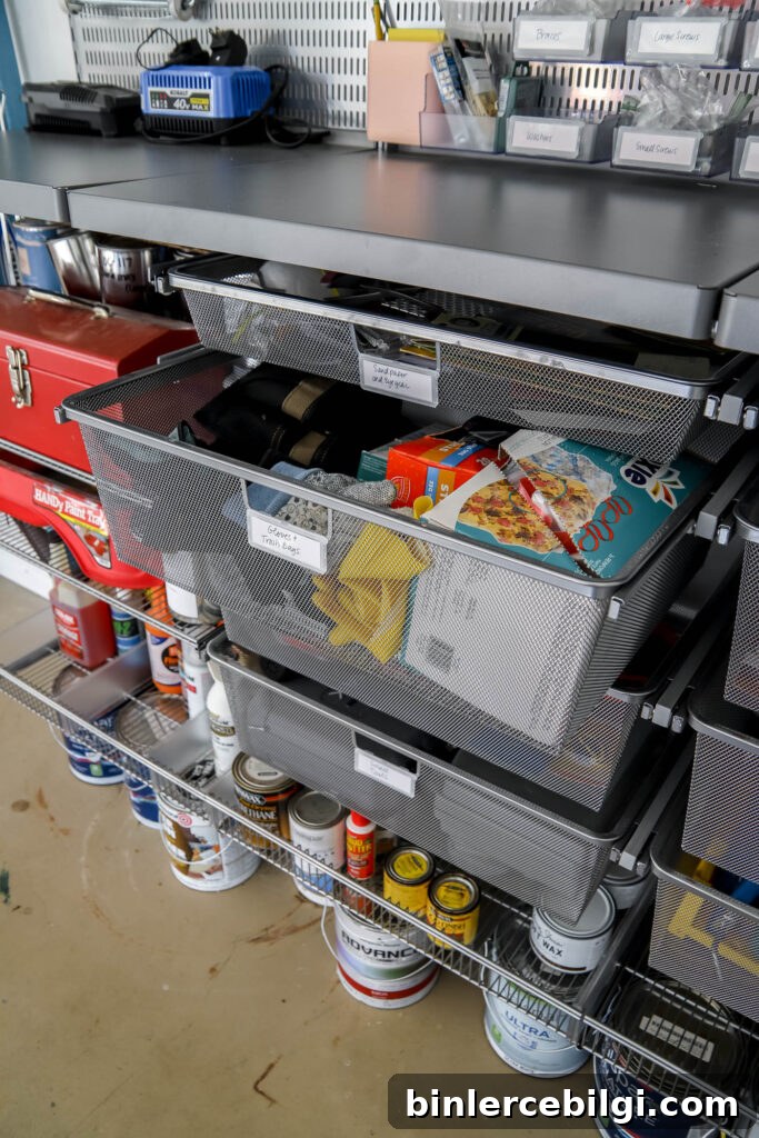 Drawer Garage Storage Ideas