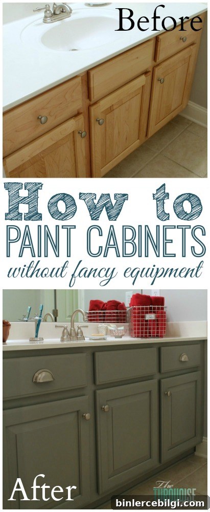 Don't let painting cabinets be overwhelming! Follow these simple steps (without pro tools) and you'll have cabinets you love in no time!!