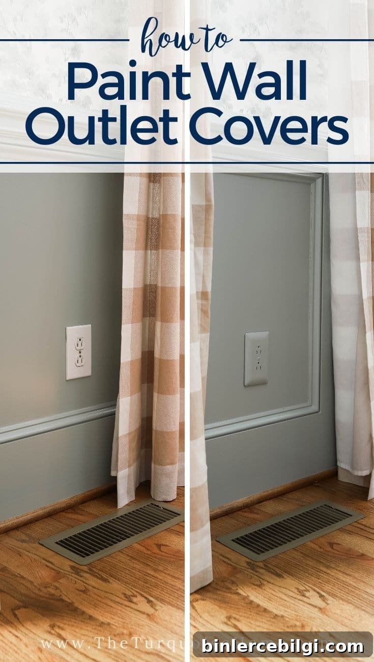 How to Paint Wall Outlet Covers