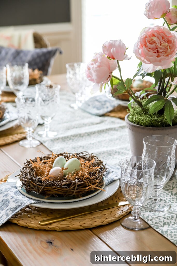 Spring Tablescape