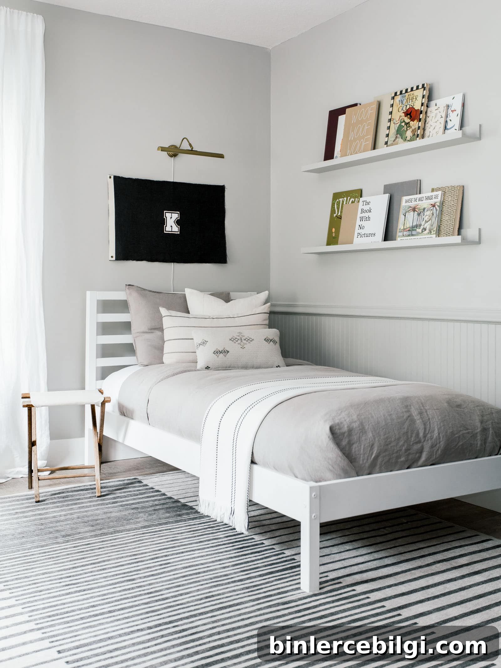 Bedroom Paint Colors That Create a Cozy, Relaxing Home (2026) 8 Light French Gray Painted Bedroom