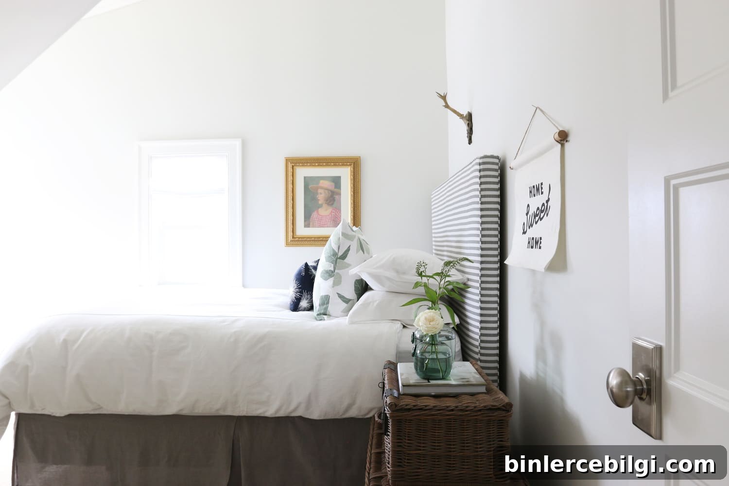 Classic Gray Guest Bedroom