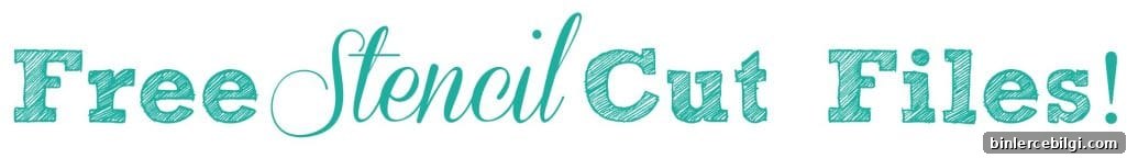 Free Silhouette Stencil Cut Files