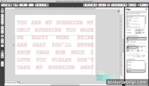 DIY You Are My Sunshine Wall Art for Nursery 5 DIY Stamped Wall Art | Silhouette Stamping Prep