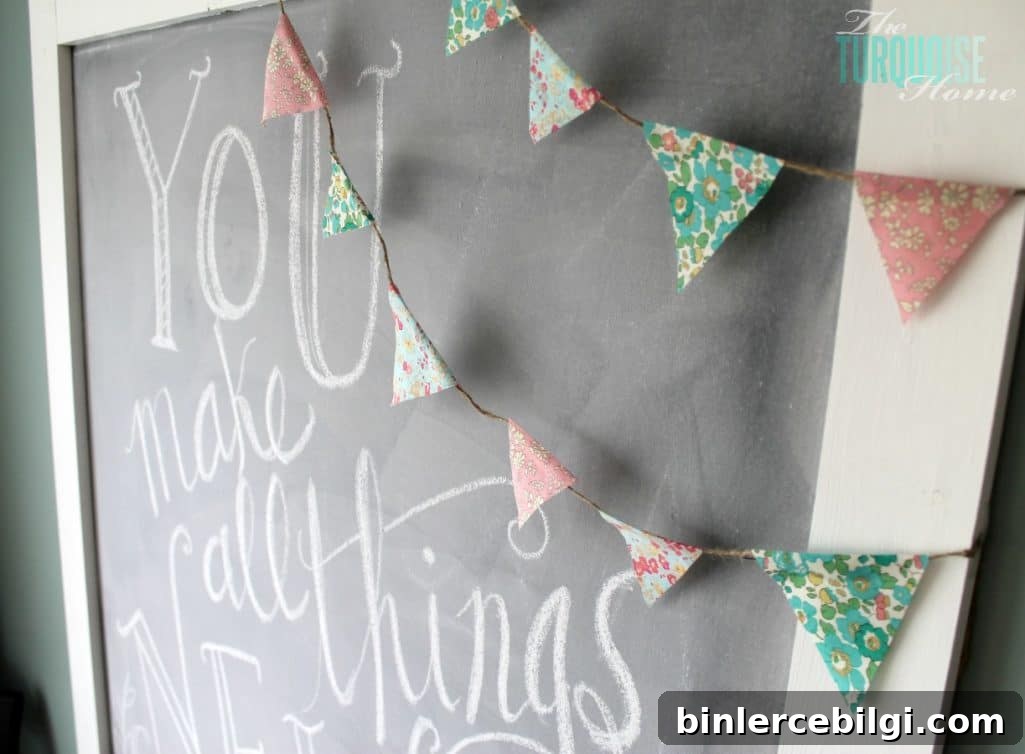 Spring Chalkboard Art {You Make All Things New}