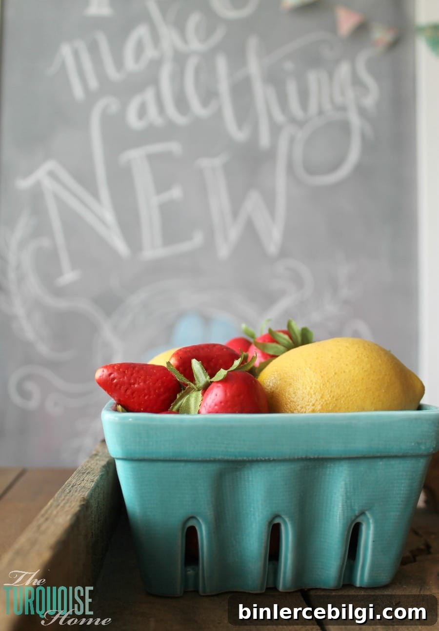 Spring Chalkboard Art {You Make All Things New}