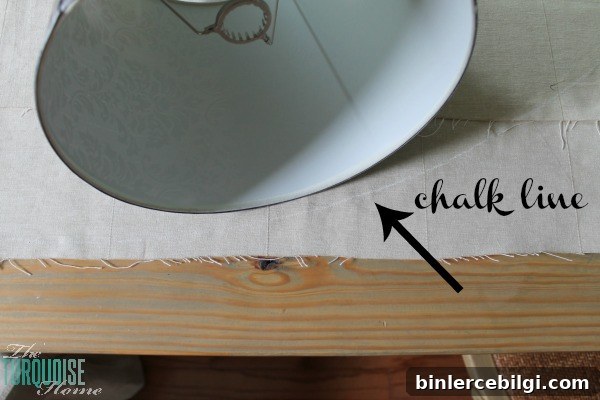 How to Easily Recover a Lamp Shade #DIY