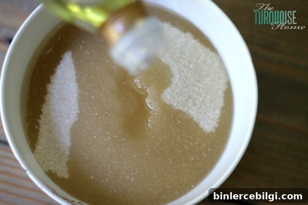 How to Make Lemon Sugar Scrub