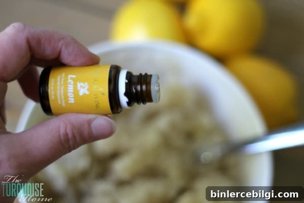 How to Make Lemon Sugar Scrub