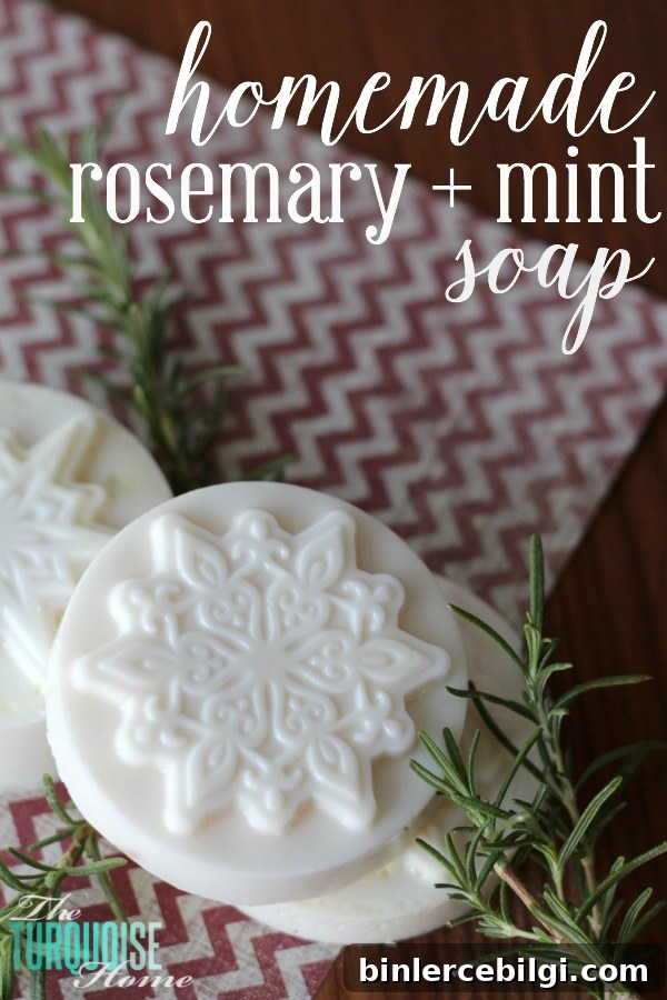 Handmade Rosemary and Mint Soap