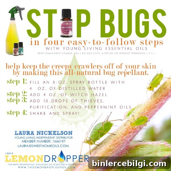 Make your own natural bug spray! | TheTurquoiseHome.com