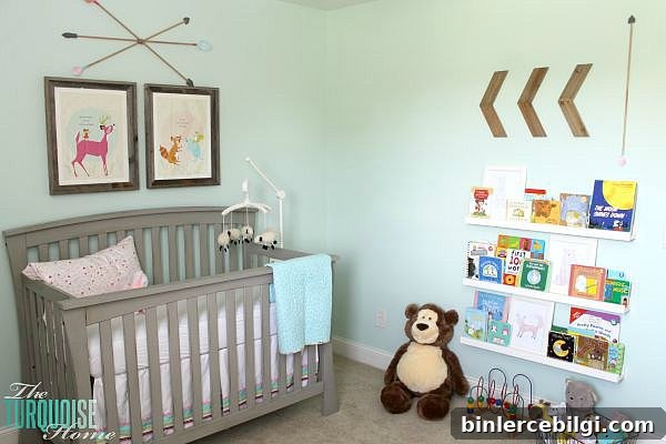 Nursery details with Lido Green