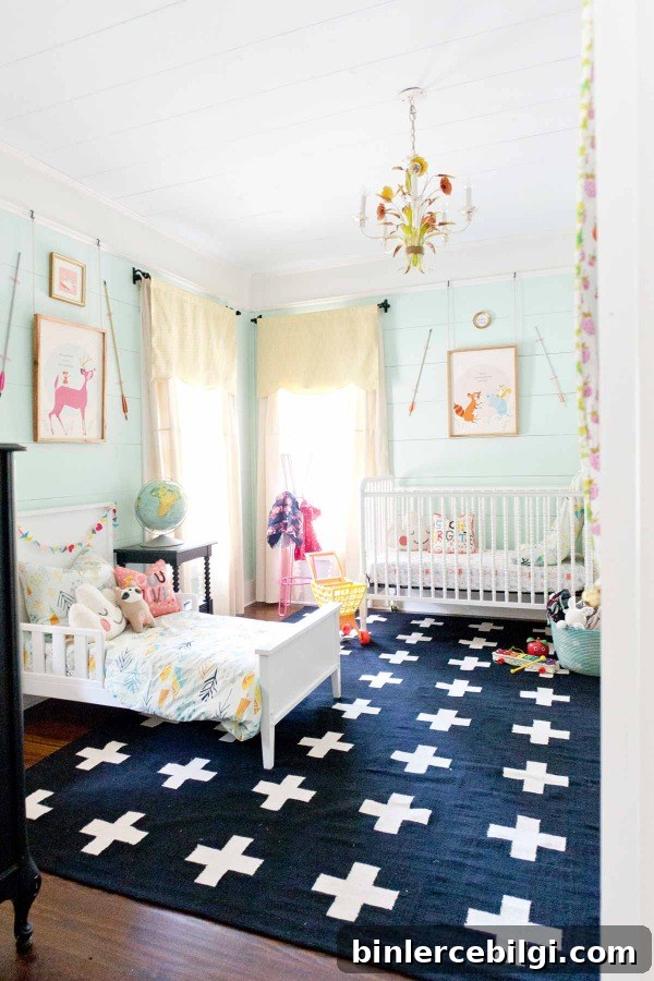 Shared Bedroom Inspiration from Lay Baby Lay