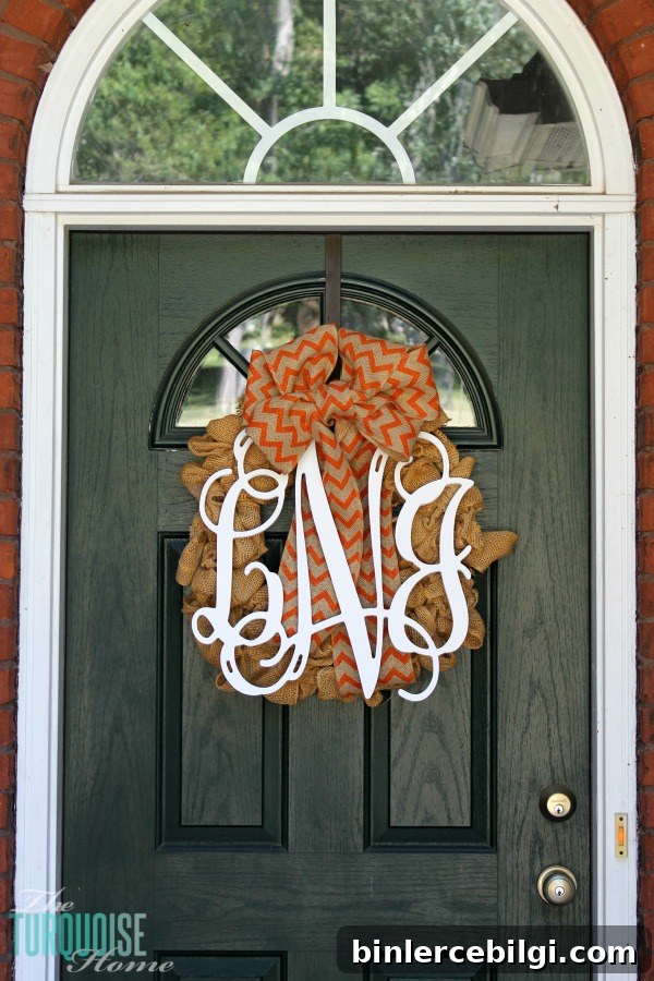 Turquoise and Orange Fall Home Tour | TheTurquoiseHome.com