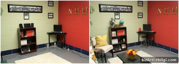 The Principal's Office: A Warm and Homey Makeover | TheTurquoiseHome.com