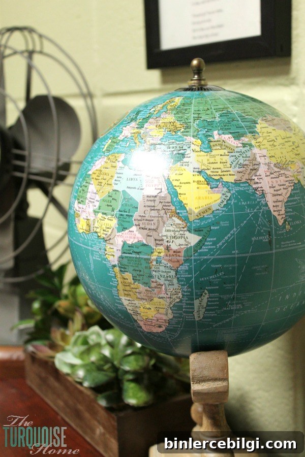 The Principal's Office: A Warm and Homey Makeover | TheTurquoiseHome.com