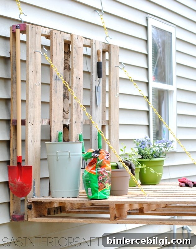 Pallet Gardening Table