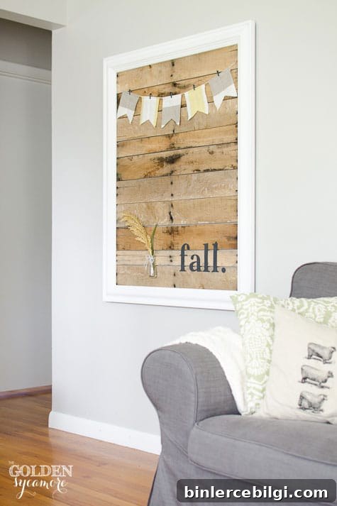 Framed Pallet Backdrop