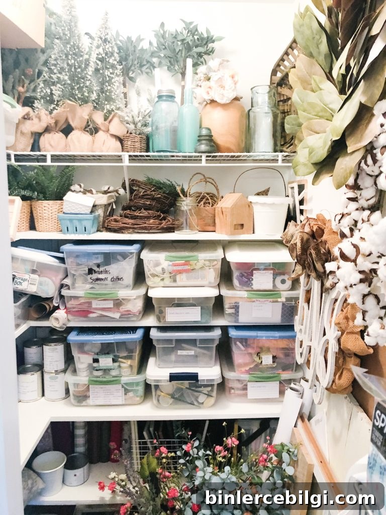 DIY closet shelves after five years